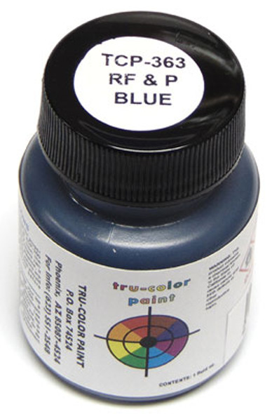 Tru-Color Paint 363 - Acrylic Paint - 1oz/29.6mL - Richmond, Fredericksburg & Potomac Blue
