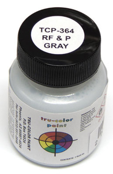 Tru-Color Paint 364 - Acrylic Paint - 1oz/29.6mL - Richmond, Fredericksburg & Potomac Gray