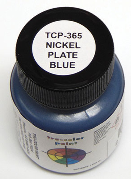 Tru-Color Paint 365 - Acrylic Paint - 1oz/29.6mL - Nickel Plate Road Blue