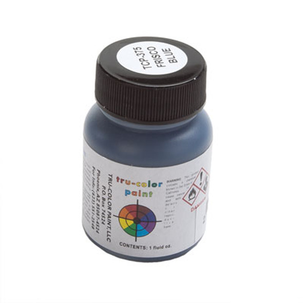 Tru-Color Paint 375 - Acrylic Paint - 1oz/29.6ml - St. Louis-San Francisco Frisco Blue