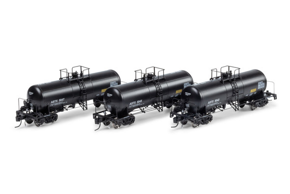 Athearn Genesis 1487 - 13,000 Gallon Tank Car Asarco, Inc (ASTX) 5042/5045/5047 - N Scale