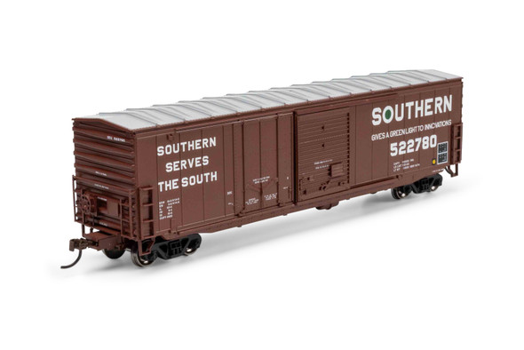 Athearn 1332 - 50' ACF Combo Door Box Car Southern (SOU) 522780 - HO Scale