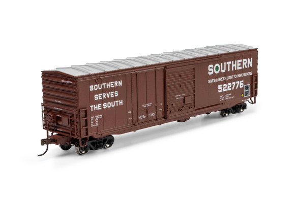 Athearn 1334 - 50' ACF Combo Door Box Car Southern (SOU) 522776 - HO Scale