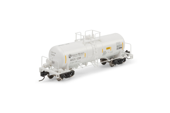 Athearn Genesis N15310 - 13,000 Gallon Tank Car Grupo Mexico (MDCX) 1238 - N Scale