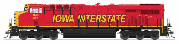 PRE-ORDER: Broadway Limited 9872 - GE ES44AC Paragon4 Sound/DC/DCC, Smoke Iowa Interstate (IAIS) 30th Anniversary "Rock Island" - HO Scale
