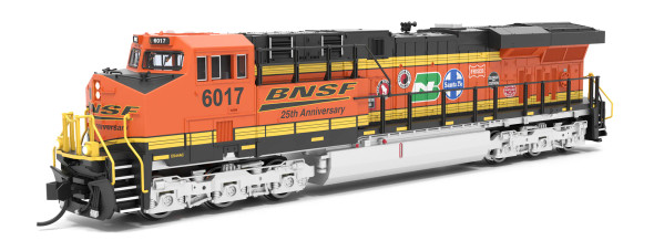 PRE-ORDER: Broadway Limited 9883 - GE ES44AC DC Silent BNSF 6022 25th Anniversary - N Scale