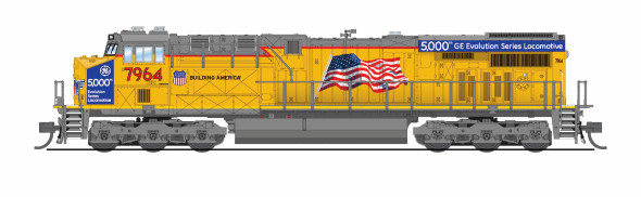 PRE-ORDER: Broadway Limited 9897 - GE ES44AC DC Silent Union Pacific (UP) 7964 "5,000th Gevo" - N Scale