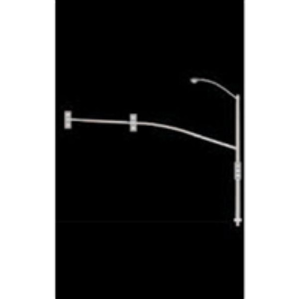 JTT 597310 - Light Poles: Double Street Light 1/4" = 1'0" - 1:48    -