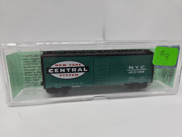 Pre-Owned: Deluxe Box 40' Single Door New York Central NYC 163109 - N Scale