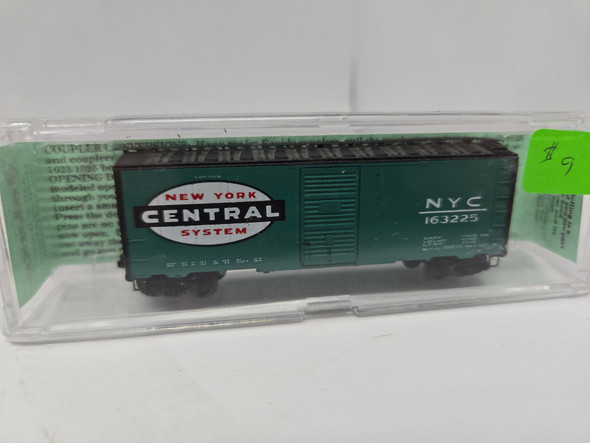 Pre-Owned: Deluxe Box 40' Single Door New York Central NYC 163225 - N Scale