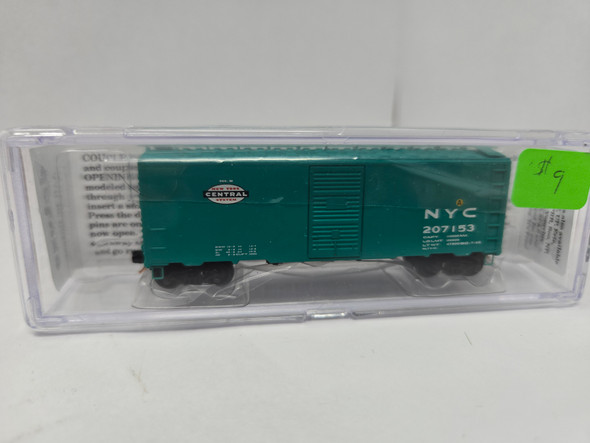 Pre-Owned: Deluxe Box 40' Single Door New York Central NYC 207153 - N Scale