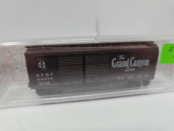 Pre-Owned: Micro-Trains Box 40' Double Door Santa Fe ATSF 64279 - N Scale