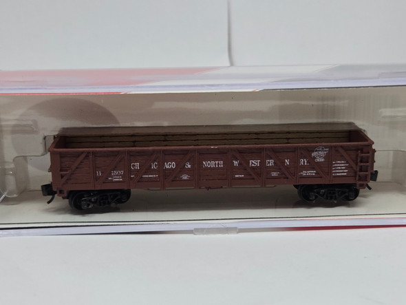 Pre-Owned: InterMountain Gondola Usra Drop Bottom Chicago & North Western C&NW 114507 - N Scale