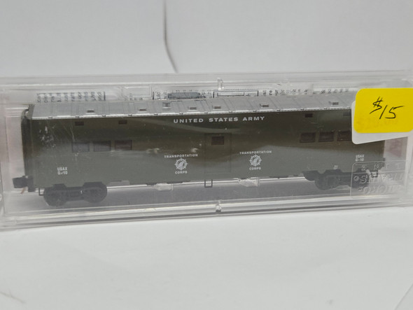 Pre-Owned: Micro-Trains Pass Troop Troop Kitchen - Guard U. S. Government G-10 - N Scale