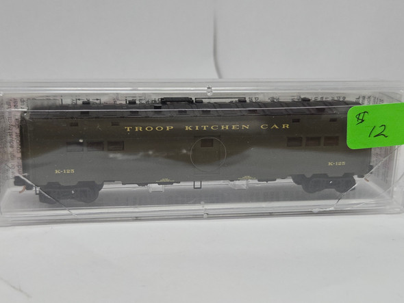 Pre-Owned: Micro-Trains Pass Troop Troop Kitchen U. S. Government K-125 - N Scale