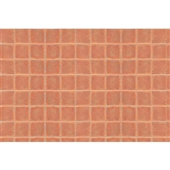 JTT 597418 - Pattern Sheets: Square Tile 2/pk - 1:48    - O Scale