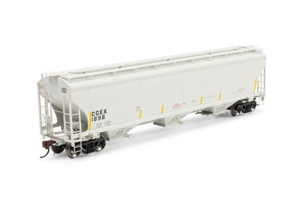 Athearn Genesis 1075 - Trinity 5161 3-Bay Covered Hopper Cargill (CGEX) 1898 - HO Scale