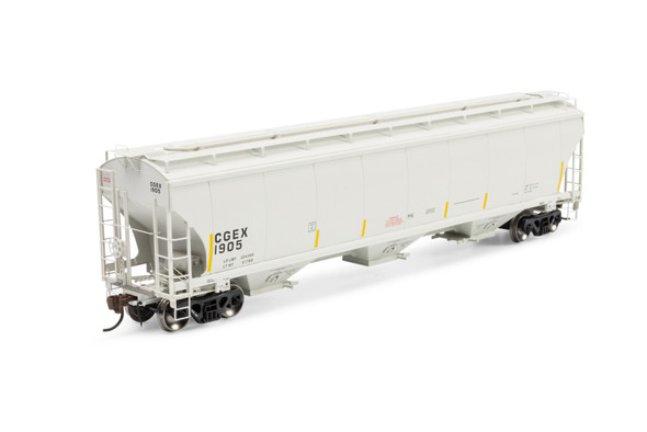 Athearn Genesis 1076 - Trinity 5161 3-Bay Covered Hopper Cargill (CGEX) 1905 - HO Scale