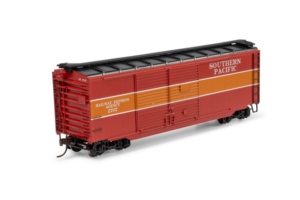 Athearn 72260 - 40' Double Door Express Boxcar Southern Pacific (SP) 2707 - HO Scale