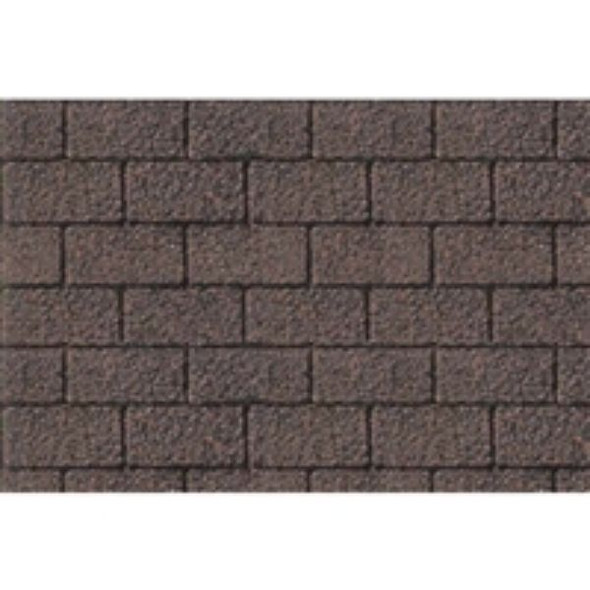 JTT 597440 - Pattern Sheets: Asphalt Shingle 2/pk - 1:100    - HO Scale