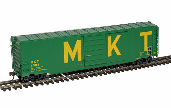 Atlas Master 20007528 - 50' Postwar Single Door Box Car Missouri-Kansas-Texas (MKT) 2383 - HO Scale