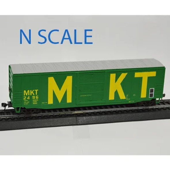 Value Trains USA N10081-2494 - ACF 50'6" BOXCAR Missouri-Kansas-Texas (MKT) 2494 - N Scale