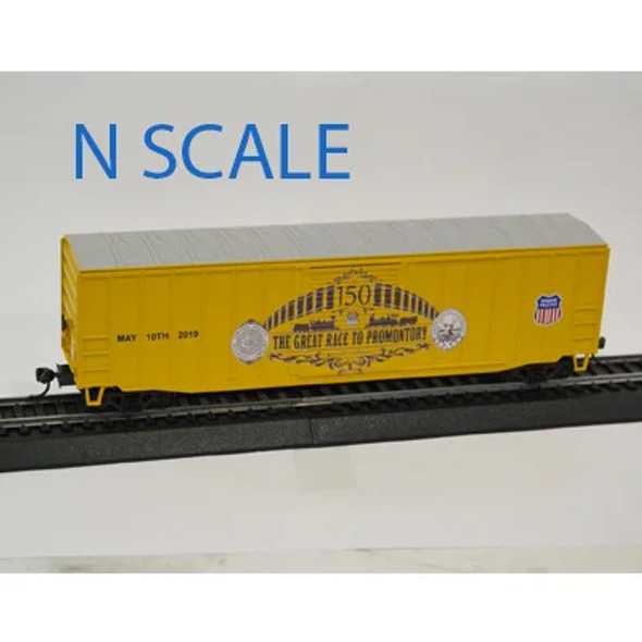 Value Trains USA N10089 - ACF 50'6" BOXCAR Union Pacific (UP) May 10 2019 - N Scale
