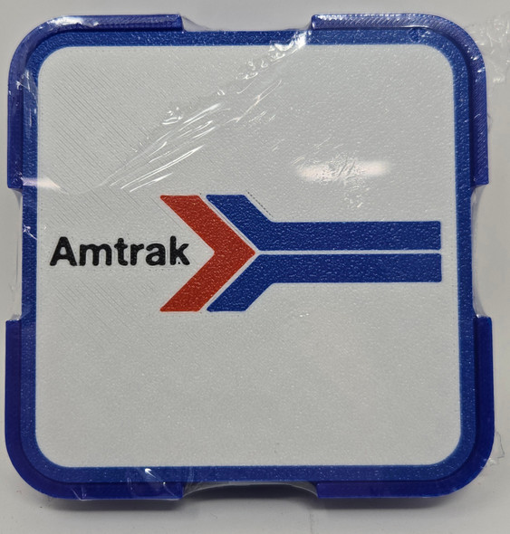 Paducah Custom Shops AMTKSQ01 - Coaster 4-Pack (Square) Amtrak (AMTK)