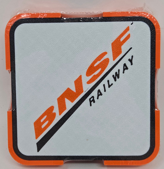 Paducah Custom Shops BNSFSQ01 - Coaster 4-Pack (Square) BNSF