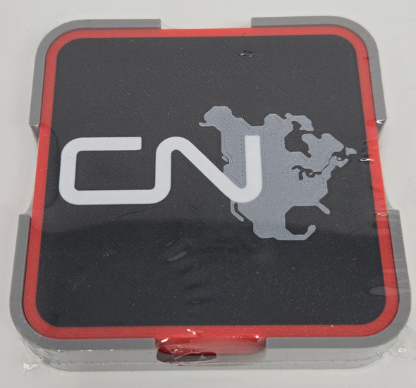 Paducah Custom Shops CANNSQ01 - Coaster 4-Pack (Square) Canadian National (CN)