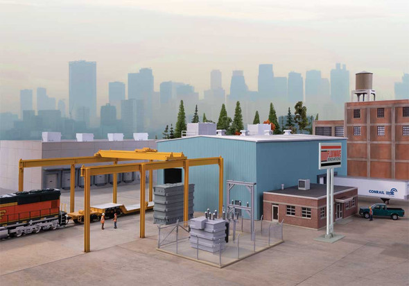 Walthers Cornerstone 933-4107 - Transformer Factory  - HO Scale Kit