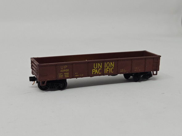 Pre-Owned: Trix Gondola Ribbed, Welded Steel Union Pacific UP 60900 - N Scale
