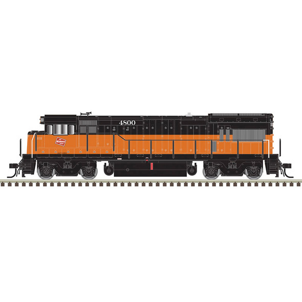 PRE-ORDER: Atlas Master Silver 40006185 - GE U23B (DC Silent) Milwaukee Road (MILW) 4802 - N Scale
