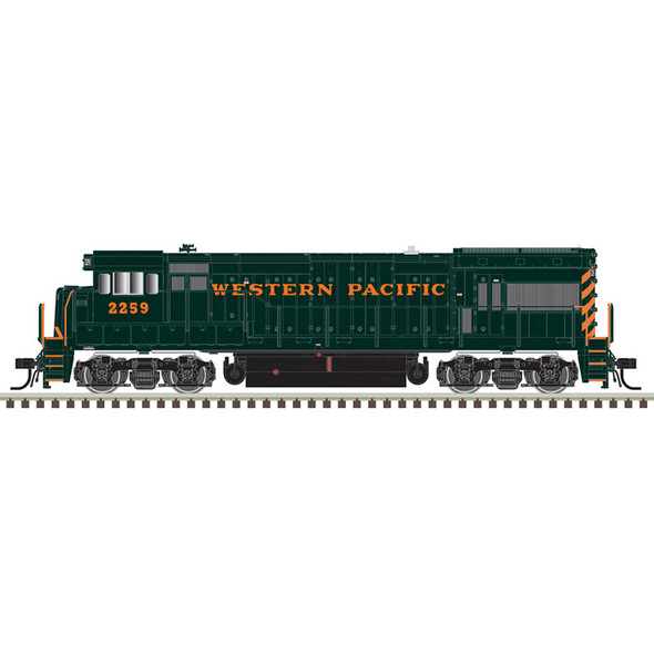 PRE-ORDER: Atlas Master Silver 40006189 - GE U23B (DC Silent) Western Pacific (WP) 2252 - N Scale