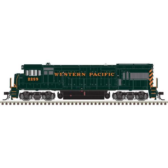 PRE-ORDER: Atlas Master Silver 10004918 - GE U23B DC Silent Western Pacific (WP) 2252 - HO Scale