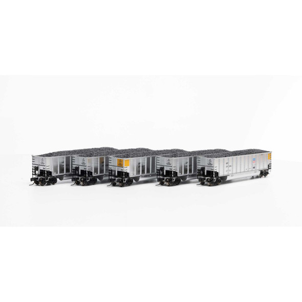 Athearn 25086 - Bethgon Coalporter with Load, UP #3 (5) Union Pacific (UP) 29009, 29038, 29055, 29077, 29098 - N Scale