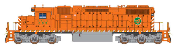 PRE-ORDER: InterMountain 493301(S)-04 - EMD SD38-2 (DCC and Sound) Elgin, Joliet & Eastern (EJ&E) 664 - HO Scale