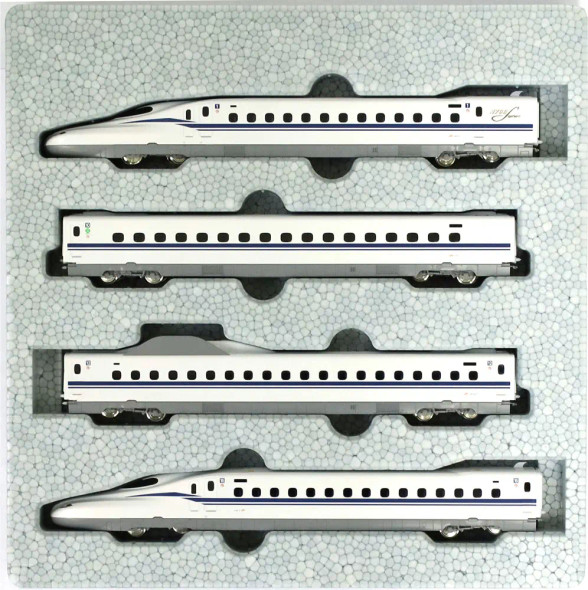 Kato Japan 10-1697S - Series N700S Shinkansen "Nozomi" Basic Set 4 Car Set (DC Silent)  - N Scale