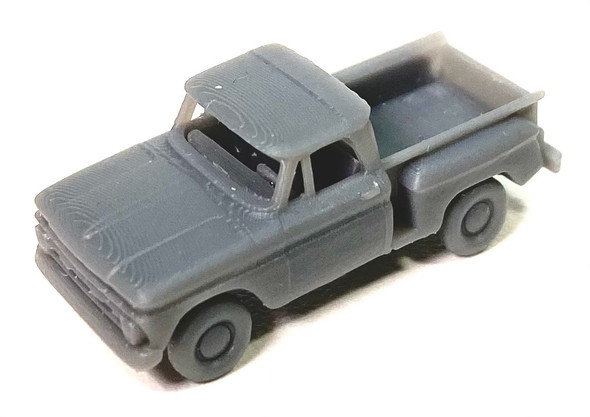 Showcase Miniatures/MadAboutCars J5N-B - '66 C Series Step-Side Bed  - N Scale