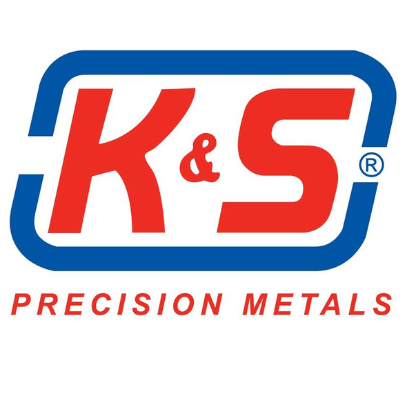 K&S Precision Metal 5095 - Large Brass Oval Tube (1 pcs per card)    -