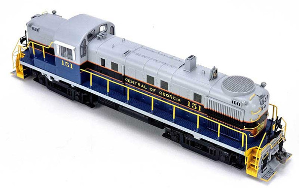 Bowser 25412 - Alco RS3 (DC Silent) Central of Georgia Railroad (CG) 158 - HO Scale