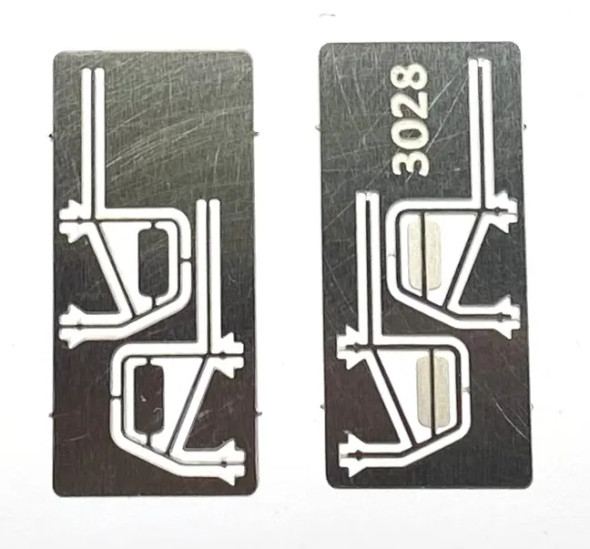 Showcase Miniatures 3028 - Side View Mirrors Set 3  - HO Scale