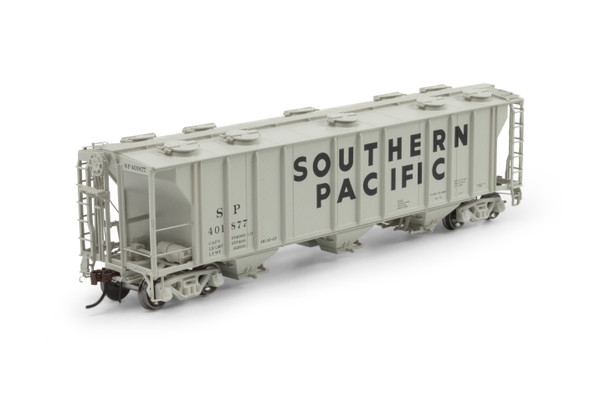 Athearn Genesis 1272 - PS-2 2893 3-Bay Covered Hopper Southern Pacific (SP) 401877 - HO Scale