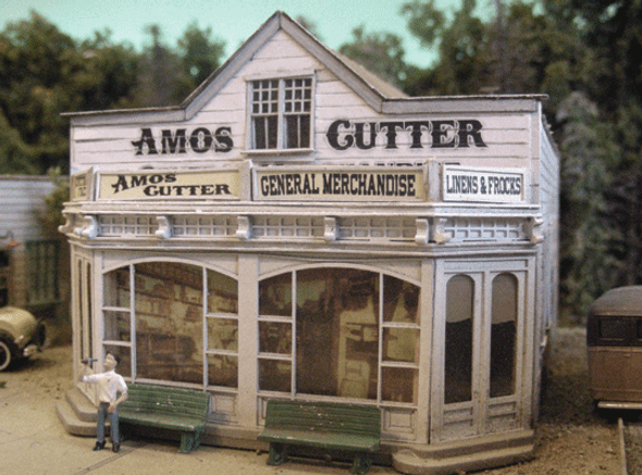 Bar Mills 0462 - Amos Cutter General Merchandise  - HO Scale Kit
