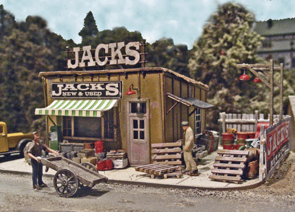 Bar Mills 0542 - Jack's Backyard  - HO Scale Kit