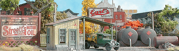 Bar Mills 0801 - Earl's Oil  - N Scale Kit