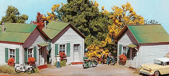 Bar Mills 0862 - The Cabins at Collard's Creek  - HO Scale Kit