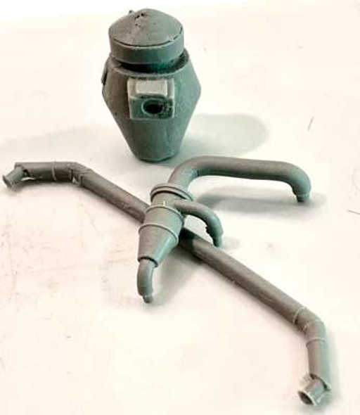 Bar Mills 02017 - Industrial Vent System  - HO Scale