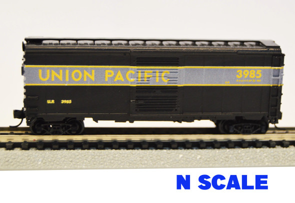 Value Trains USA N40-072 - 40' PS-1 Boxcar Union Pacific (UP) Challenger Commemorative 3985 - N Scale