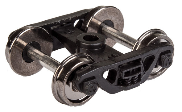 Walthers Proto 920-2014 - Rigid Plastic Trucks w/33" Metal RP-25 Wheels & Axles - 70-Ton ASF Roller Bearing (Pair of 2)  - HO Scale